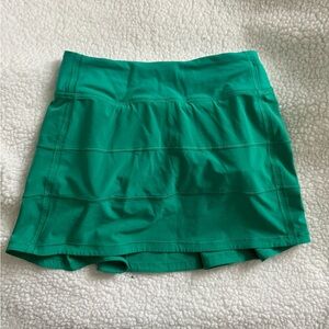 Green Athletic Skirt